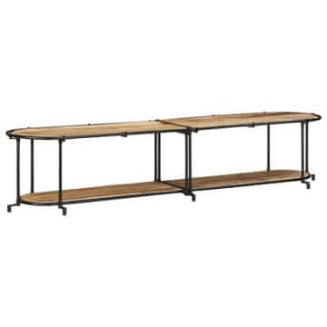 Vidaxl TV omarica 200x42x40 cm trden robusten mangov les