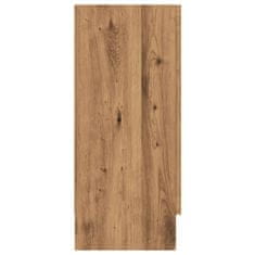 Vidaxl Komoda artisan hrast 120x30,5x70 cm inženirski les