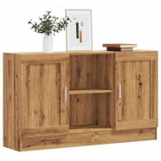 Vidaxl Komoda artisan hrast 120x30,5x70 cm inženirski les