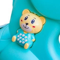Aga4Kids Plastični gugalni konjiček 2v1 DS3802 Moder