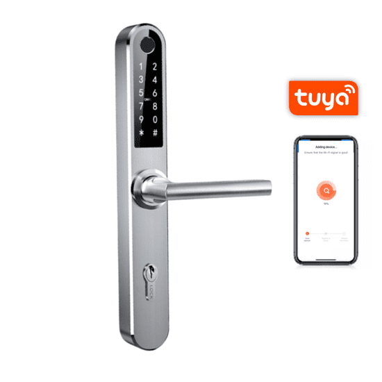 BOT Smart ročaj srebrn 92 mm Tuya