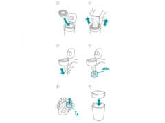 Tommee Tippee TOMMEE TIPPEE vložek za koš za pleničke, 3 paketi 