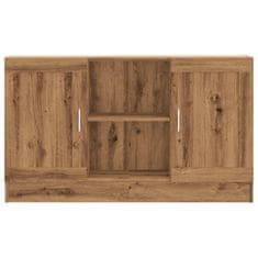 Vidaxl Komoda artisan hrast 120x30,5x70 cm inženirski les