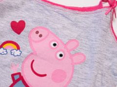 Ljubki dom Otroška majica PEPPA PIG 2 kom svetlo zelen/siv - različne velikosti Velikost: 98 - 104