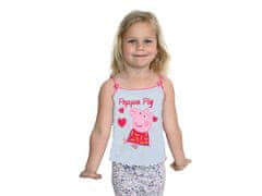 Ljubki dom Otroška majica PEPPA PIG 2 kom svetlo zelen/siv - različne velikosti Velikost: 98 - 104