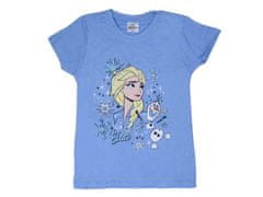 Ljubki dom Otroška majica 2 kom LEDENO KRALJESTVO modra/bela - različne velikosti Velikost: 122 - 128