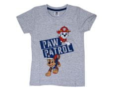 Ljubki dom Otroška majica 2 kom PAW PATROL modra/siva - različne velikosti Velikost: 110 - 116