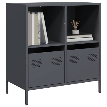 Vidaxl vidaXL Omarica antracit 68x39x73,5 cm hladno valjano jeklo