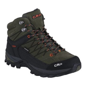 CMP Čevlji treking čevlji olivna Rigel Mid Trekking Wp