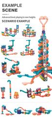 CAB Toys Magnetni gradnik Lucky Dragon 185 delni set - Magic Magnetic Blocks