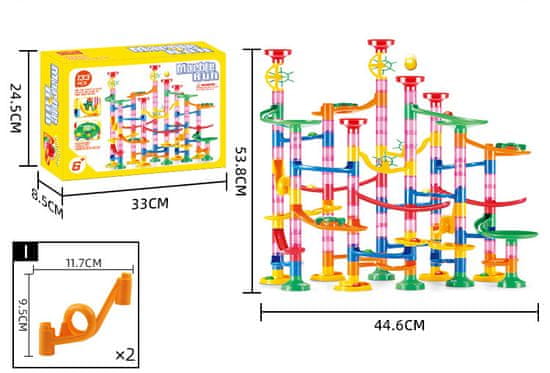 CAB Toys Kreativna steza za žogo 133kos