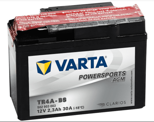Powersport YTR4A-BS akumulator za motor YTR4A-BS • 12V 2Ah • DXŠXV: 114x99x86 • CCA 45 A