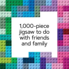 Chronicle Books LEGO Rainbow Bricks Puzzle 1000 kosov