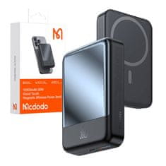 Mcdodo Mcdodo magnetna power banka MC-5931 10000mAh, 30W (črna)
