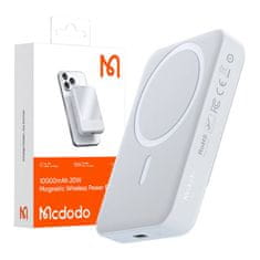 Mcdodo Magnetna napajalna banka Mcdodo MC-4260 10000mAh, 20W (bela)