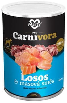 MARTY cons. za pse ProCarnivora-salmon+moose 400 g