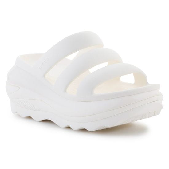 Crocs Japanke krem Mega Crush Triple Strap