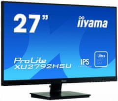 iiyama 27" ProLite XU2792HSU-B1 IPS LED, monitor ODPRTA EMABALAŽA