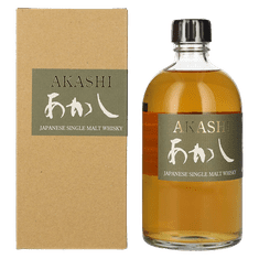 Akashi Japonski whisky White Oak Single Malt + GB 0,5 l
