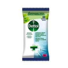 Dettol robčki za čiščenje površin, antib., 80 kosov