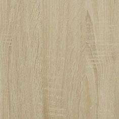 Vidaxl Omara za pralni stroj sonoma hrast 64x25,5x190 cm
