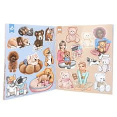 Top Model Kreativní sešit , Sticker World, Candy s medvídkem