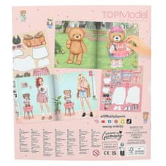 Top Model Kreativní sešit , Sticker World, Candy s medvídkem