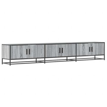 Vidaxl TV omarica siva sonoma 240x35x41 cm inženirski les