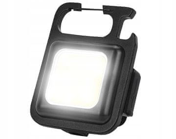 Vergionic 5-v-1 3W LED žepna svetilka z obeskom za ključe v obliki odpirača za steklenice