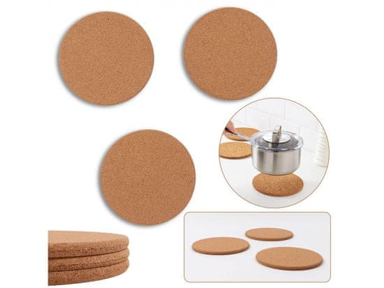 IKEA HEAT Plutovinasti podstavek za lonec 19 cm, 3 kosi IKEA