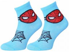 MARVEL COMICS Svetlo modre otroške nogavice Spider-Man MARVEL 2-3 lata 98cm