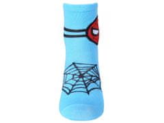 MARVEL COMICS Svetlo modre otroške nogavice Spider-Man MARVEL 2-3 lata 98cm