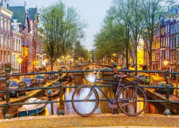 Alipson Puzzle Illuminated Amsterdam 1000 kosov