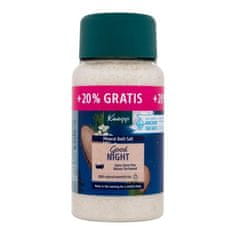Kneipp Good Night Mineral Bath Salt pomirjajoča kopalna sol z vonjem bora in sandalovine 600 g unisex