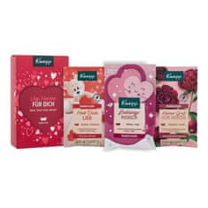 Kneipp For You Set kopalna sol Greeting From The Heart (Kleiner Gruß Von Herzen) 60 g + kopalna sol I love You (Hab Dich Lieb) 60 g + kopalna sol Favourite Person (Lieblings Mensch) 60 g za ženske