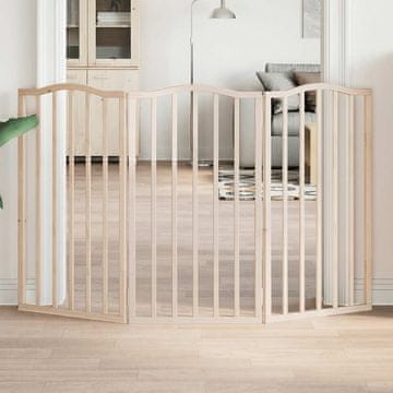 Vidaxl vidaXL Zložljiva varnostna vrata za pse, 3 paneli, 150 cm