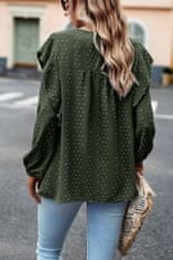 OMG! Ženska bluza Dorthe temno zelena M