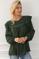 OMG! Ženska bluza Dorthe temno zelena M