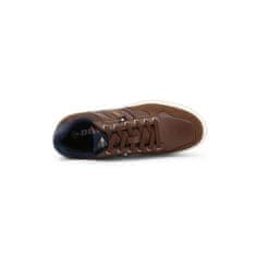 Dunlop Čevlji rjava 45 EU Sneaker Schriftzug