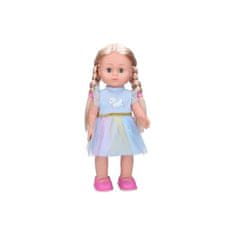 Wiky Lutka Eliska hoja 41cm modra obleka