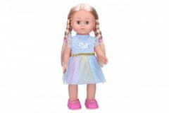 Wiky Lutka Eliska hoja 41cm modra obleka