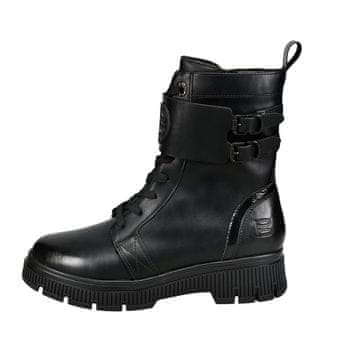 Bugatti Čevlji elegantni čevlji črna Stiefel Robin