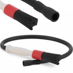 MSW Flow brush for workshop washer, 26 cm, with 70 cm hose