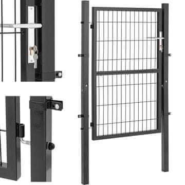 shumee Vrtna vhodna vrata iz jekla, 106 x 191 cm