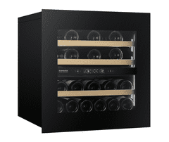 Dunavox vinska vitrina DVH-25.65DB.TO popolnoma vgradna