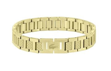 Lacoste Moška pozlačena zapestnica Metropole 2040120