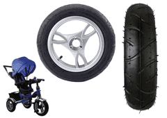 shumee Plastično kolo z gumo (napihljivo) PRO600 spredaj