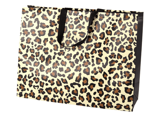 shumee Darilna vrečka z motivom leoparda 44,5 cm x 35,5 cm x 15 cm