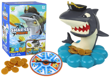 shumee Arkadna igra Shark Pirate Exploding Coins Drawing Wheel