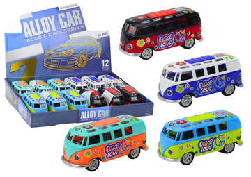 slomart LEAN TOYS Avtodom Camper 1:32 s lučmi, zvoki in odpirajočimi vrati